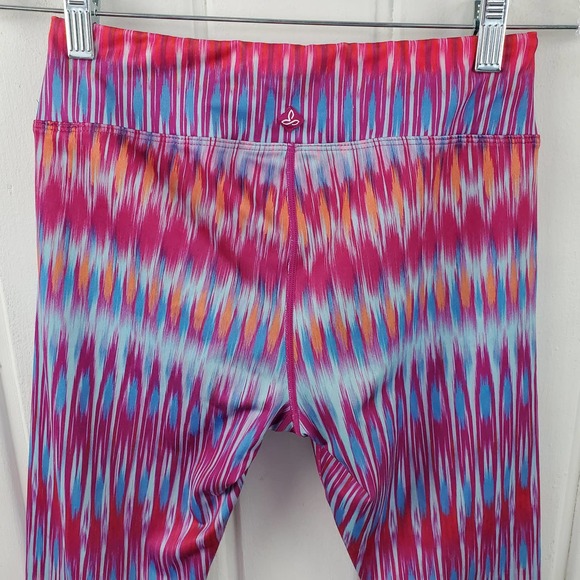 Prana Roxanne Festival Yoga Cropped Capri Leggings Womens Size Medium - Picture 5 of 7